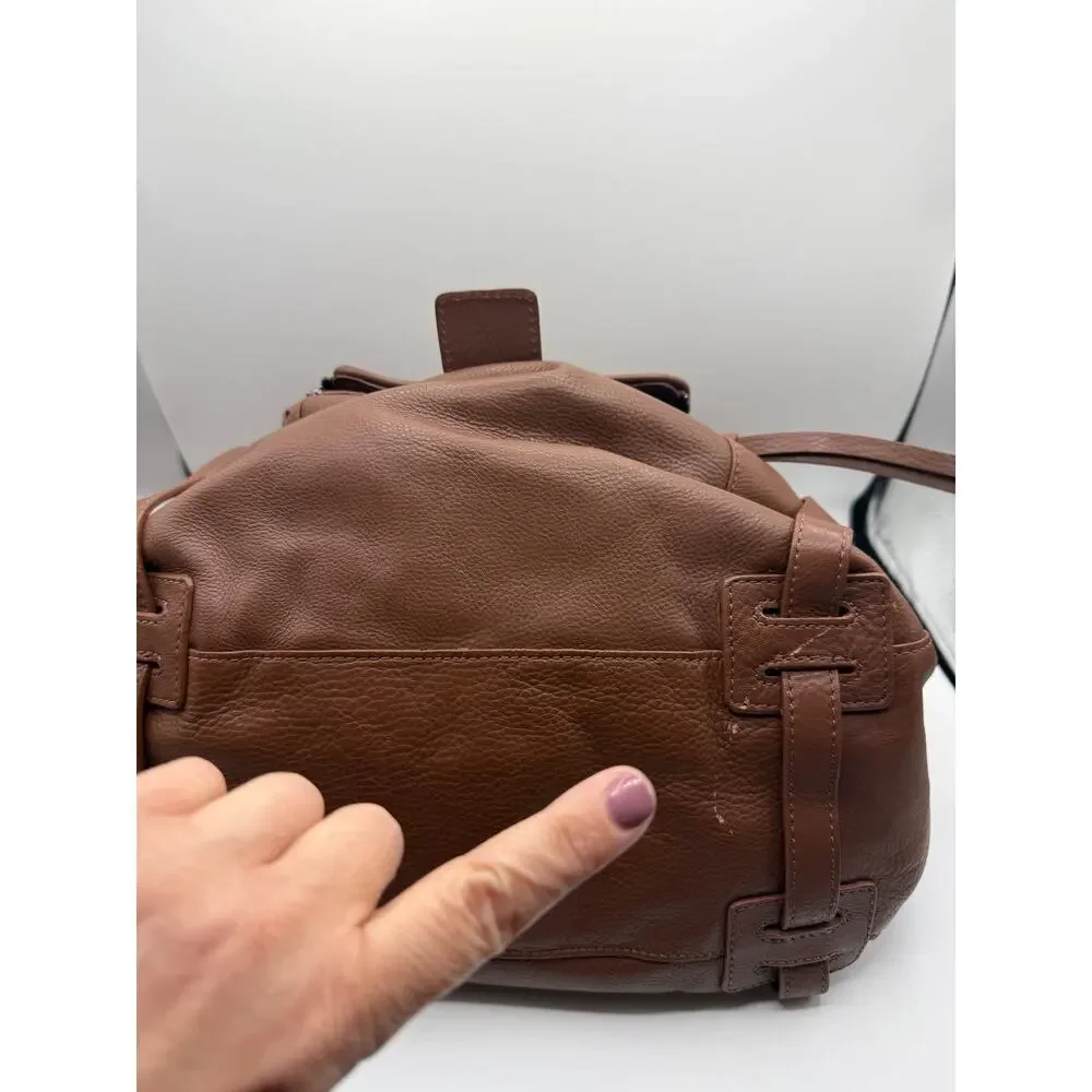 NWT Kooba Jonnie Leather Shopper Tote - Brown- Minor Flaws - Picture 6 of 14